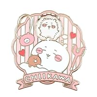 Amazon.co.jp｜ちいかわ 大きめギミックピンバッジ（ハチワレ）｜旅行
